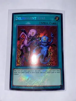 YUGIOH! Delinquent Duo LCKC-EN101 Secret Rare 1st Edition NM - Image 1