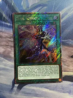 Yugioh - Soul Servant - RA03-EN271 - Platinum Secret Rare - 1st Edition - NM - Image 3