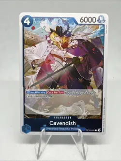 OP10-045 Cavendish Rare One Piece TCG English Royal Blood - Image 1