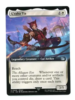 Magic: The Gathering Final Fantasy Extended Art G'raha Tia #429 - Image 1