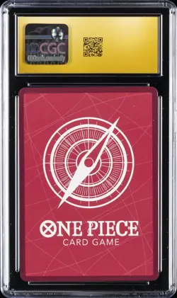 2025 ONE PIECE JPN LEADER ALTERNATE ART PARALLEL #OP11-001 KOBY CGC 10 PRISTINE - Image 2