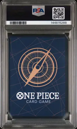 2025 ONE PIECE JPN EB02 25TH COLLECTION MANGA ALT ART MONKEY D. LUFFY PSA 10 - Image 2