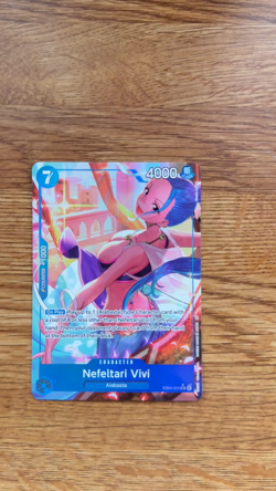 One Piece TCG - EB04-025 Nefeltari Vivi Alt Art The Azure Sea’s Seven OP14 NM/M - Image 2
