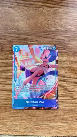 One Piece TCG - EB04-025 Nefeltari Vivi Alt Art The Azure Sea’s Seven OP14 NM/M - Image 4