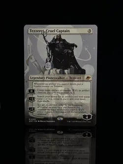 Tezzeret, Cruel Captain #0287 EOE M (Borderless) (Non-Foil) Edge of Eternities - Image 1
