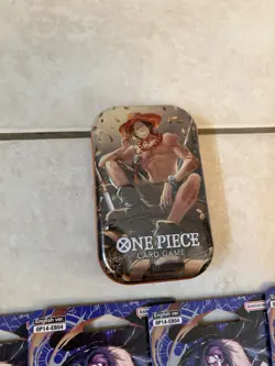 One Piece Sealed LOT of 11 Booster Packs + 1 Tin ! Heroines + Azures Sea Seven - Image 4