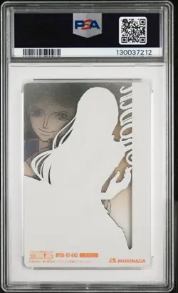 2011 ONE PIECE MORINAGA JPN WAFER PART 2 #043 NICO ROBIN PSA 10 - Image 2