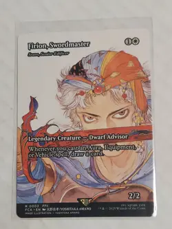 Magic The Gathering Rare Firion, Swordmaster #3 Final Fantasy - Image 1