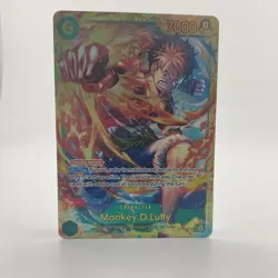 Bandai Monkey.D.Luffy OP13-118 Carrying on His Will Secret Rare - Image 1