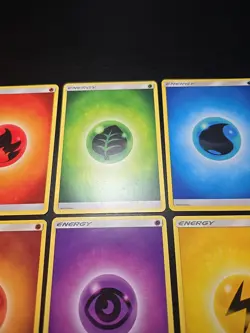 Complete Pokemon Card TCG 2017 Sun Moon Energy Lot Fairy Lightning Psychic Water - Image 4