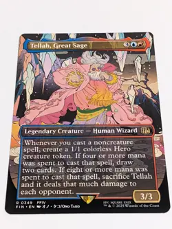 Tellah, Great Sage - Borderless Rare 0349 - Final Fantasy MTG (NM) - Image 1