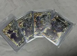 💎 Fusion World Energy Markers E2 Gold Set lot of 4 raw cards (English) - Image 1