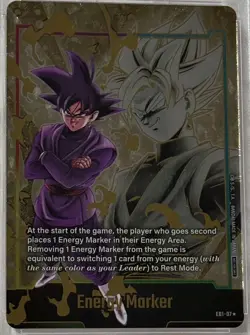 💎 Fusion World Energy Markers E2 Gold Set lot of 4 raw cards (English) - Image 2