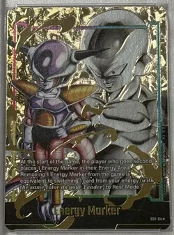 💎 Fusion World Energy Markers E2 Gold Set lot of 4 raw cards (English) - Image 4