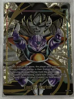 💎 Fusion World Energy Markers E2 Gold Set lot of 4 raw cards (English) - Image 5