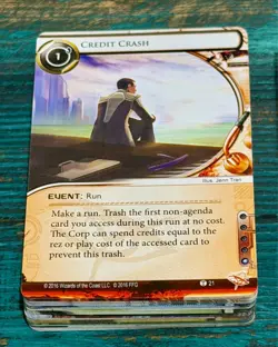 FLASHPOINT CYCLE Android: Netrunner Complete Set 6 Data Packs 360 Cards LCG - Image 4