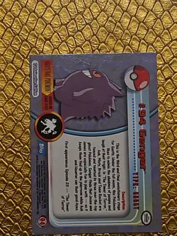 ⭐ Gengar Holo #94 Original TOPPS 1999 Pokemon Cards Series - Image 5