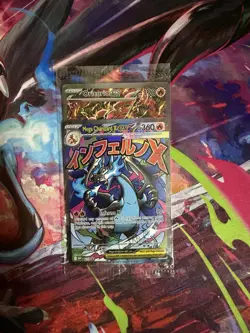 Pokemon TCG Mega Charizard x Ex Promo Card Sealed - Image 1