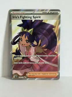 Pokemon TCG Iris's Fighting Spirit 180/159 Full Art Journey Together - Image 1