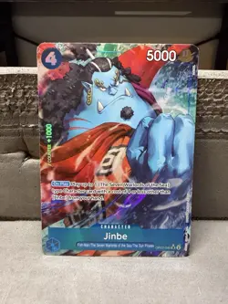 One Piece Card Game Jinbe OP07-045 Super Rare Alternate Art English Edition - Image 1