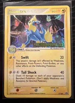 Manectric - 7/106 Holo Emerald - Pokemon Card - MP - Image 1