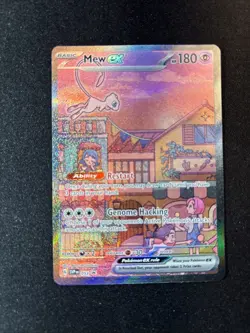 Pokemon 151 Mew ex 053 Pokemon Scarlet & Violet Promo Card Holo - Image 1