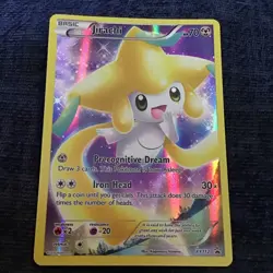 Pokemon TCG Jirachi XY112 Black Star Promo Full Art Holo Card - Image 1