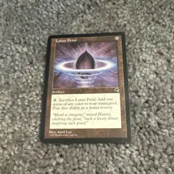 Lotus Petal Tempest Regular MTG Card Tempest - Image 1