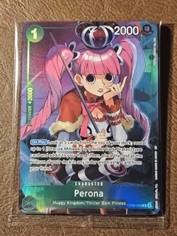 Perona (Illustration Box Vol.4) OP09-034 One Piece Promotion Cards Foil - Image 1