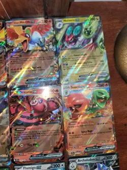 9 Card Pokemon TCG Lot All ex Double Rare exact Cards shown in photos - Image 3