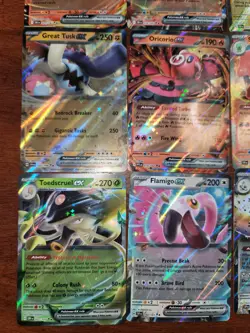 9 Card Pokemon TCG Lot All ex Double Rare exact Cards shown in photos - Image 5