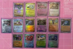 Pokemon TCG Prismatic Evolutions Lot of 14 MasterBall Reverse Holo Cards - Image 1