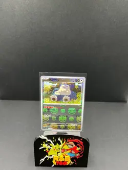 Snorlax (Master Ball Pattern) 143/165 Sv2a: Pokemon Card 151 Holo (Japanese) - Image 1