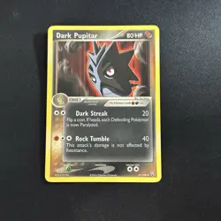 Pokemon Card - Dark Pupitar Team Rocket Returns 41/109 Uncommon Non Holo - Image 1