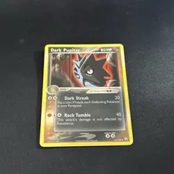 Pokemon Card - Dark Pupitar Team Rocket Returns 41/109 Uncommon Non Holo - Image 2