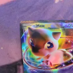 Pokemon Mew EX Holo Dragons Exalted 46/124 DAMAGED SEE PICTURES - Image 4