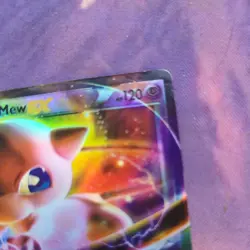 Pokemon Mew EX Holo Dragons Exalted 46/124 DAMAGED SEE PICTURES - Image 5