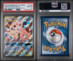 2019 Pokemon Sun & Moon Cosmic Eclipse #143a Tgpi/Clfa/Iglybf Gx PSA8 - Image 3