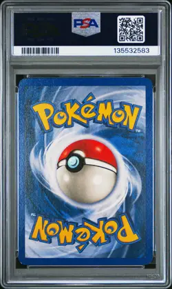 2000 POKEMON PROMO BLACK STAR POKEMON LEAGUE #9 MEW-HOLO PSA 7 - Image 2