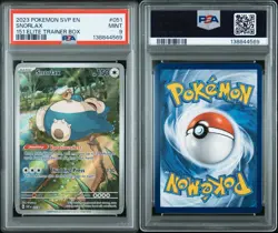 2023 POKEMON SVP EN-SV BLACK STAR PROMO 151 ELITE TRAINER BOX SNORLAX MINT PSA 9 - Image 3