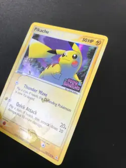 Pikachu 78/110 EX Holon Phantoms set 2006 Pokemon holo card MP - Image 2