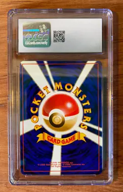 Pokemon Surge's Raichu Japanese Gym Heroes CGC 7.5 NM Vintage Slab 1999 - Image 3
