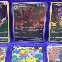Pokemon 10 Card Full Art/IR Lot! Pikachu/Scizor-Near Mint Or Better! - Image 3