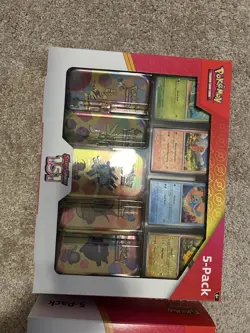 LOT of 2 Pokemon Scarlet & Violet 151 5-Pack Mini Tins + 4 Promos Costco Sealed - Image 5