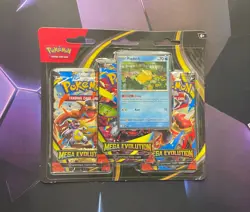 *NEW* Pokemon TCG: Mega Evolution 3 Pack Promo Blister (Psyduck) - SEALED! - Image 1