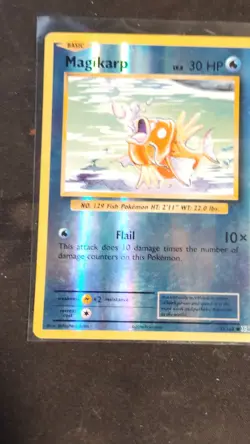 Pokemon Magikarp Evolutions Reverse Holo 33/108 30 HP Basic The Pokemon Company - Image 1