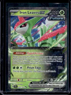 2024 Pokemon Temporal Forces Iron Leaves ex #025/162 - Image 1