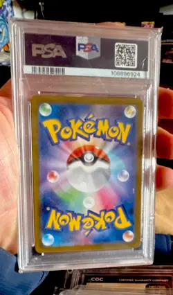 Pokemon Swinub Art Rare 106/100 SV9 Battle Partners Holo PSA 10 Japanese - Image 2