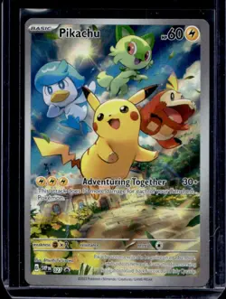 2023-25 Pokemon SV Black Star Promos - SVP EN Pikachu #027 - Image 1