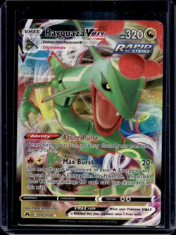 2023 Pokemon SWSH Crown Zenith Rayquaza VMAX #101/159 - Image 1